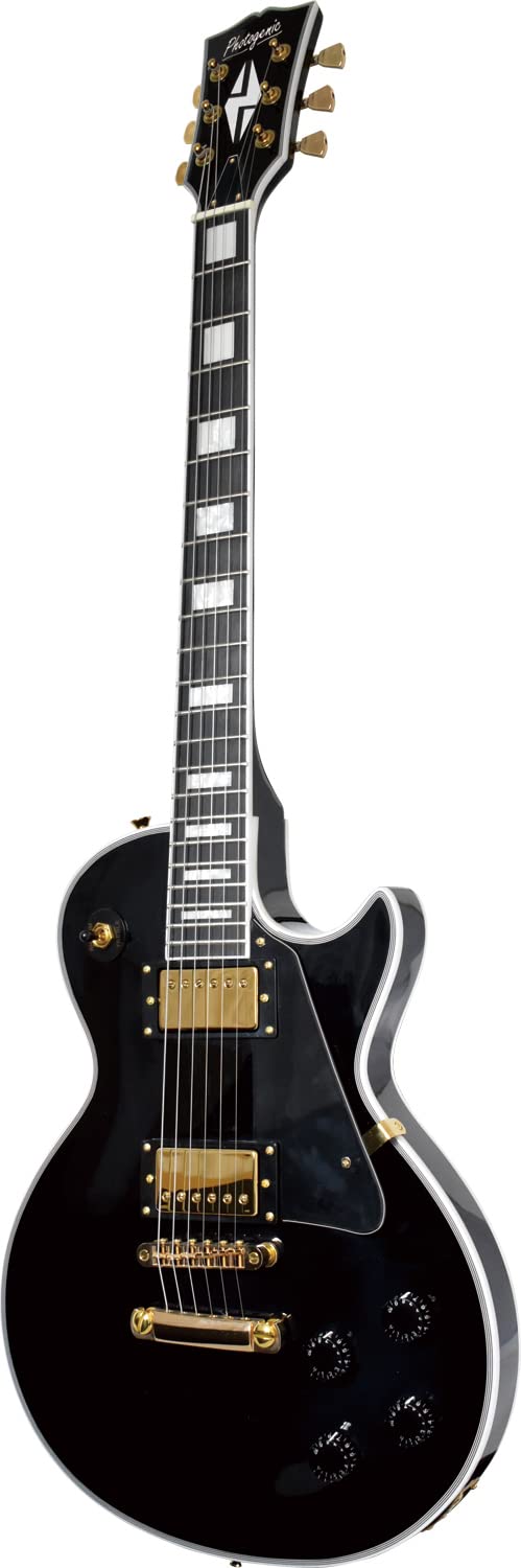 Amazon | PhotoGenic エレキギター LPカスタムタイプ LP-300C/BK 
