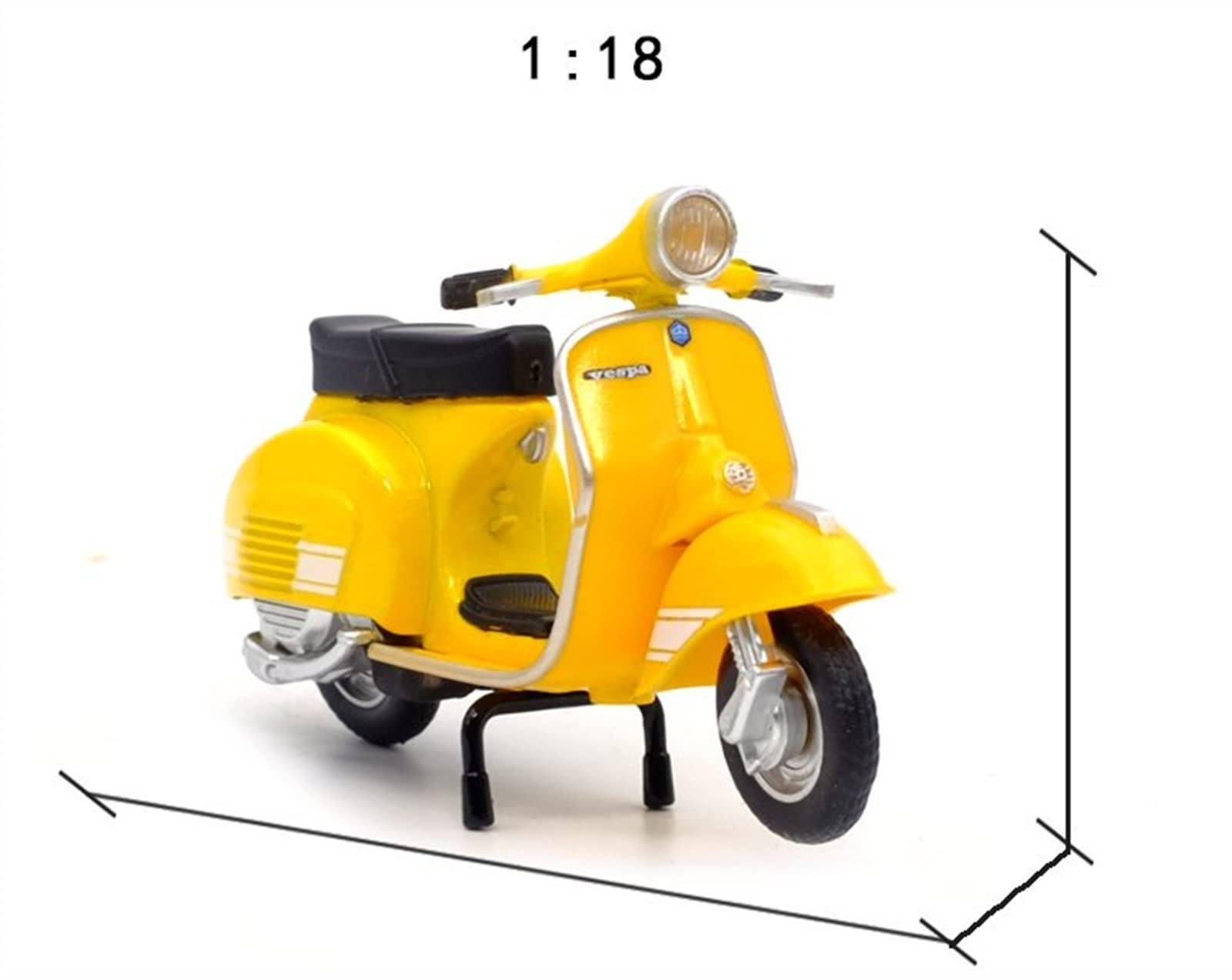 希少VESPAスクーターP200E型 卓上ライター オレンジ色 アンティーク 