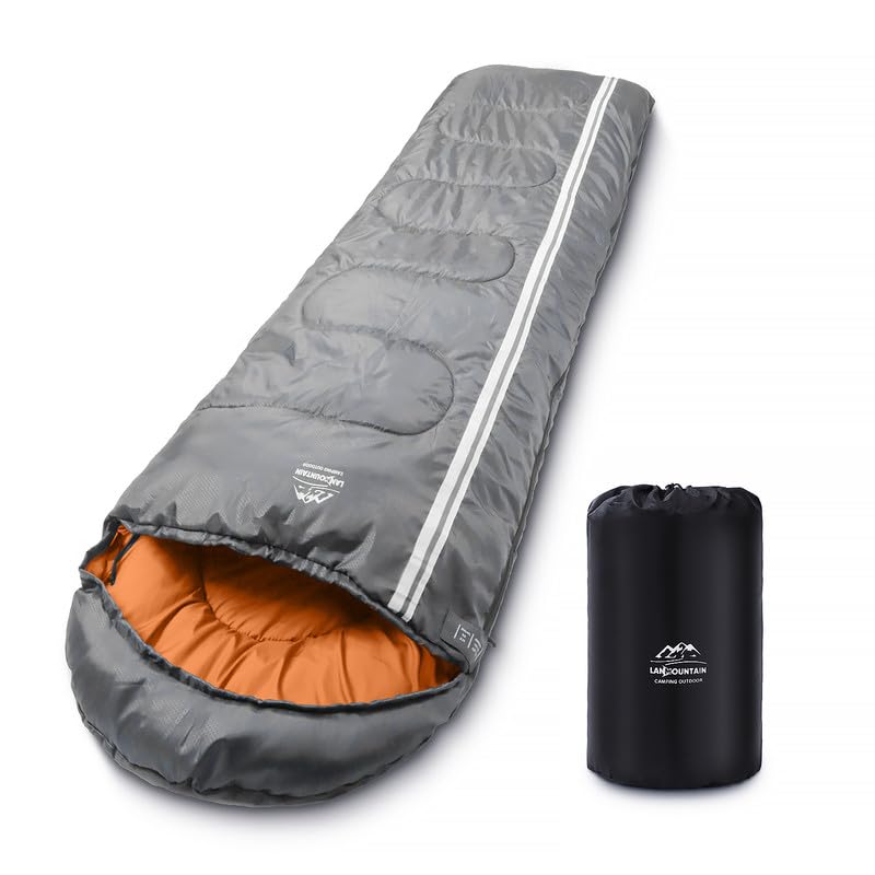 sleeping bag for adultswaterproofbackpacking lightweight-3 season warm amp cool weather 10-45girls boys for outdoor hiking travel gear must kids sleep accessories