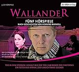 Wallander. Fünf Hörspiele. 1. Staffel: Tod in den Sternen, Eiskalt wie der Tod, Am Rande der Finsternis, Ein Toter aus Afrika, Der unsichtbare Gegner ... Die Hörspiele zur TV-Serie, Band 1) - Henning Mankell