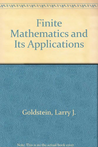 Finite Mathematics and Its Applications