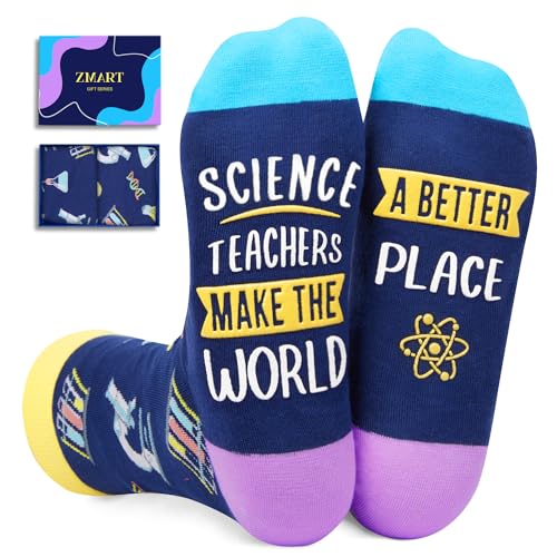 HAPPYPOP Appreciation Gift Ideas - Funny Teacher Principal Boss Coworker Employee Socks