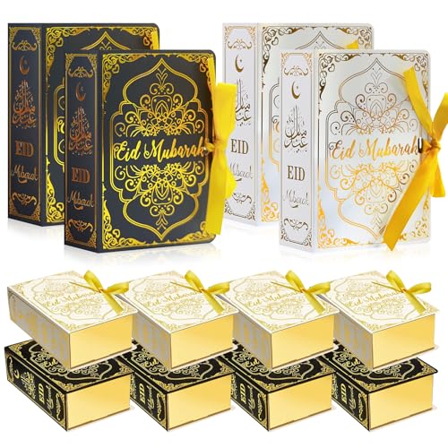 Eid Mubarak and Ramadan Kareem Craft Kit - 48 PCS DIY Mosque Scene Stickers for Kids, Create Your Own Religious Label Decal, Hanging Ornament Set for Eid Al-fitr Classroom Party Favor Goodie Supplies