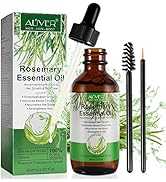 Huile Essentielle De Romarin Pour La Croissance Des Cheveux, De La Peau, Du Visage, Des Sourcils ...