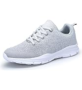 KOUDYEN Laufschuhe Atmungsaktiv Turnschuhe Schnürer Sportschuhe Sneaker für Herren Damen