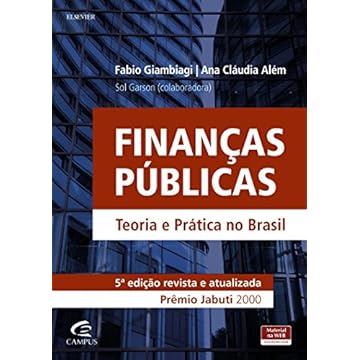 Capa do livro Finanças públicas: Teoria e Prática no Brasil