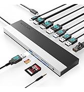 WAVLINK Docking Station for Laptop Dual Monitor, USB C Triple Display Docking Station, 5 USB Port...