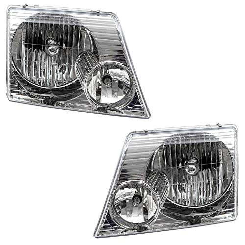 Brock Halogen Headlight Assembly Set For Explorer