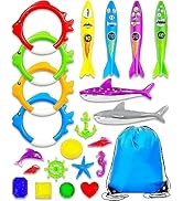 Hapitoys Pool Toys for Kids Ages 4-8, Swimming Pool Toys, Summer Underwater Pool Toys for Kids Ag...