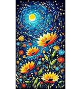 Peinture Par Numéros Adulte Grand Format Horreur 40x70cm ARTGOTO - Kit Complet Sans Cadre