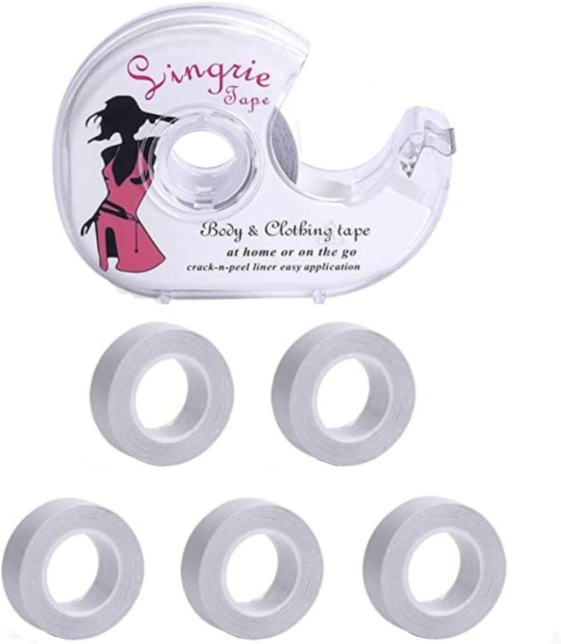 biadesivo per scollature da donna