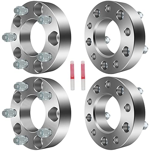 ECCPP 4X 5x135 Wheel Spacers 5 Lug 1.5" 5x135mm to 5x135mm for Expedition for F150 for Navigator Wheel Spacer with 14x2 Studs