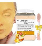 Ouhans Jelly Mask Powder For Facials,Vitamins C Jelly Face Mask,Professional Peel Off Face Mask P...