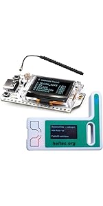 ESP32 LoRa V3 Development Board with 915 MHz Antenna and Case SX1262 CP2102 0.96-inch OLED Displa...