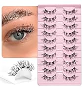 False Eyelashes 10 Pairs Reusable Mink Lashes