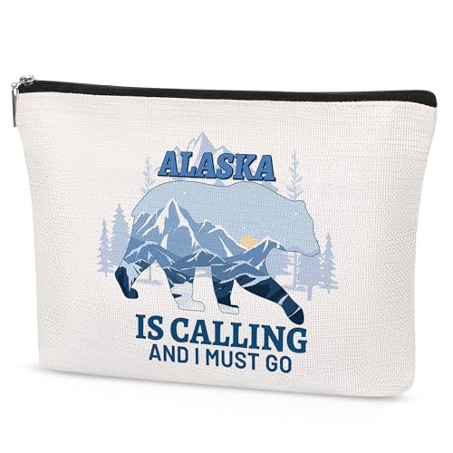 4 Pcs Greece Makeup Bags Gifts for Women, Greece Souvenirs City Themed Gifts Cosmetic Bag, Travel Gifts for Girls Besties Best Friend Bff Sister Daughter