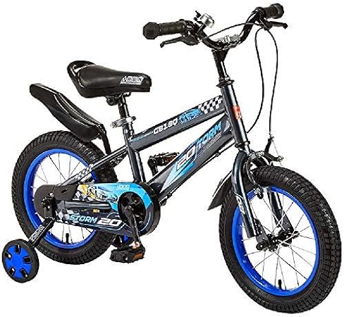 bicicletta per bambina di 5 anni con ruote da allenamento