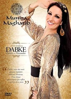 Dvd De Dança Do Ventre Munira Magharib Dabke Estilos e Floreados.  