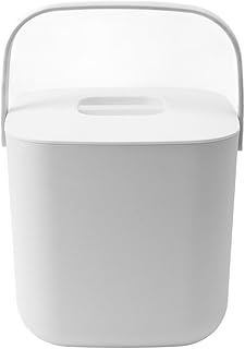 Asixxsix Mini máquina de lavar louça de bancada, limpeza total profunda de 360 graus, portátil, máquina de lavar louça portátil de 15 minutos para desligar máquina de lavar portátil multifuncional com ventosa para casa (branco)  