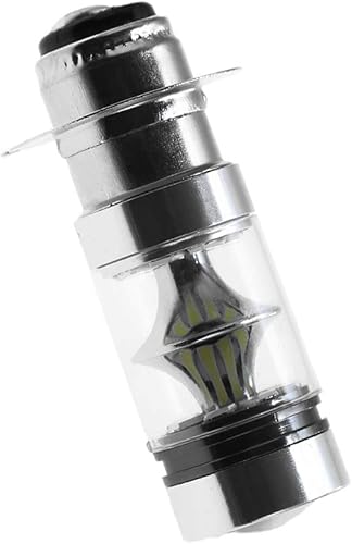 Miniatura 4 de Bombillas LED H6M para faros delanteros, 100 W, 6000 K, color blanco, para Honda CRF RANCHER Kawasaki BAYOU PRAIRIE Yamaha YFZ450R Rhino 700 Raptor