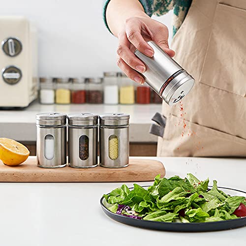 Viilich 12pcs Porta Spezie Barattoli,Bottiglie per...