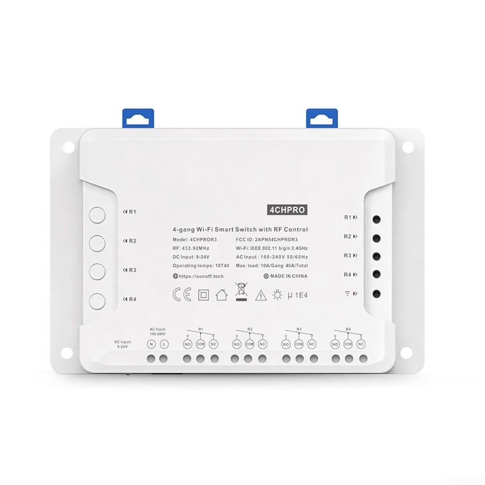 per interruttore Smart WiFi 4 433MHz Controllo Vocale per interruttore