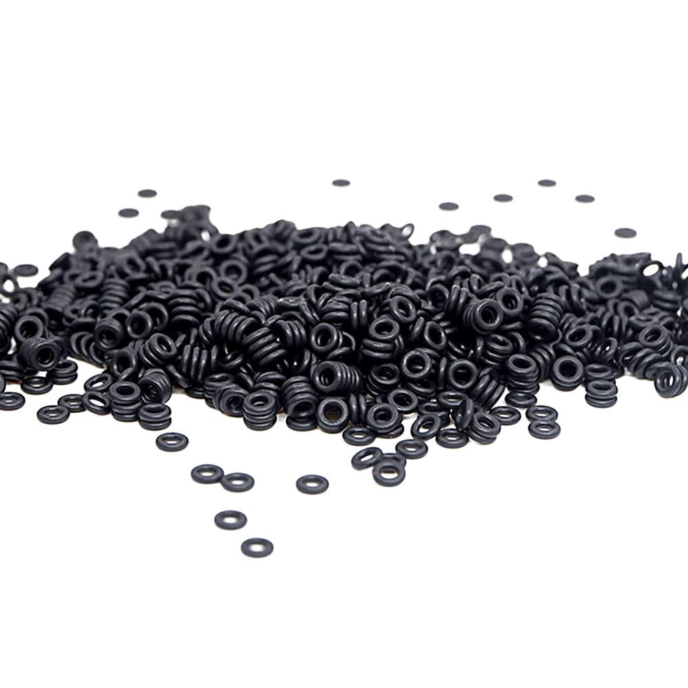50 Pezzi O-Ring In Gomma Nitrile NBR - CS 1,5mm, 8x5x1,5mm - Guarnizioni Industriali Per Riparazioni