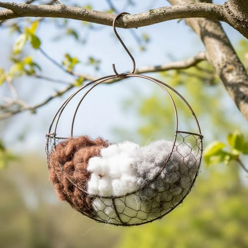 Cage de rangement pour nid d'oiseaux extérieur jardin et salon - 4