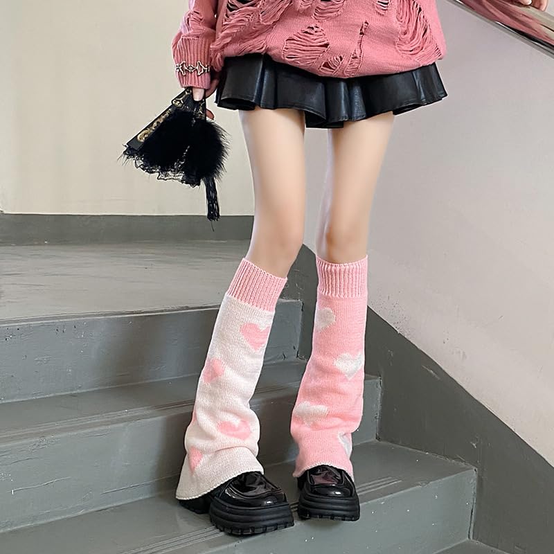 Image of Sexybody Women's Leg Warmers Fashion Knit Warmers Long Socks Cute Y2K Kawaii Japanese Lolita Harajuku Accessories for Girls