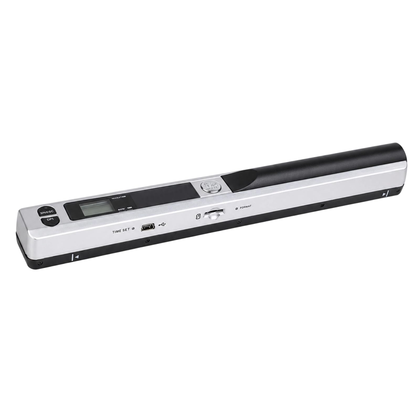 Scanner portatile per documenti, scanner portatile per documenti A4, foto e libri, 900 DPI, formato JPEG e PDF, schermo LCD, ufficio mobile aziendale