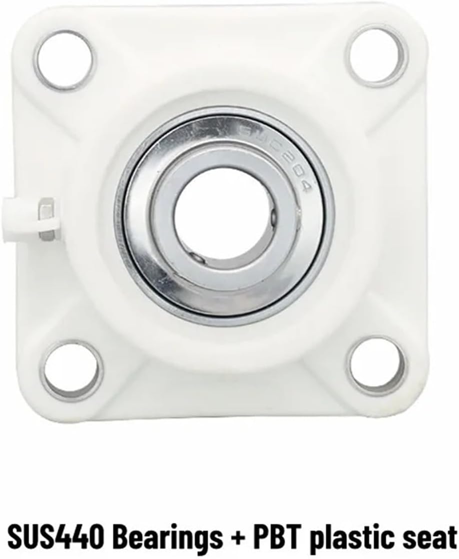 1PCS SUCFPL204 Square Plastic Insert Ball Bearing(207 ID35MM)