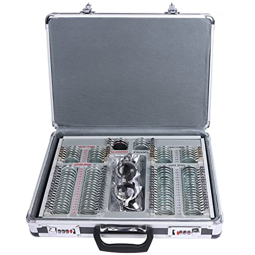 UCanSee 104 Trial Lens Set Metal Rim Aluminum Case Free