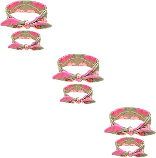 ibasenice 3 Peças De Laços De Cabelo Para Bebês Meninas Turbantes Para Bebês Laços De Cabelo Para Bebês Envoltório De Cabeça De Bebê Faixa De Cabelo Para Bebê Criança Cachecol Arnês