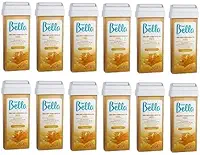Refil Cera Depilatória Roll-on Depil Bella 100g Mel 12 Unid