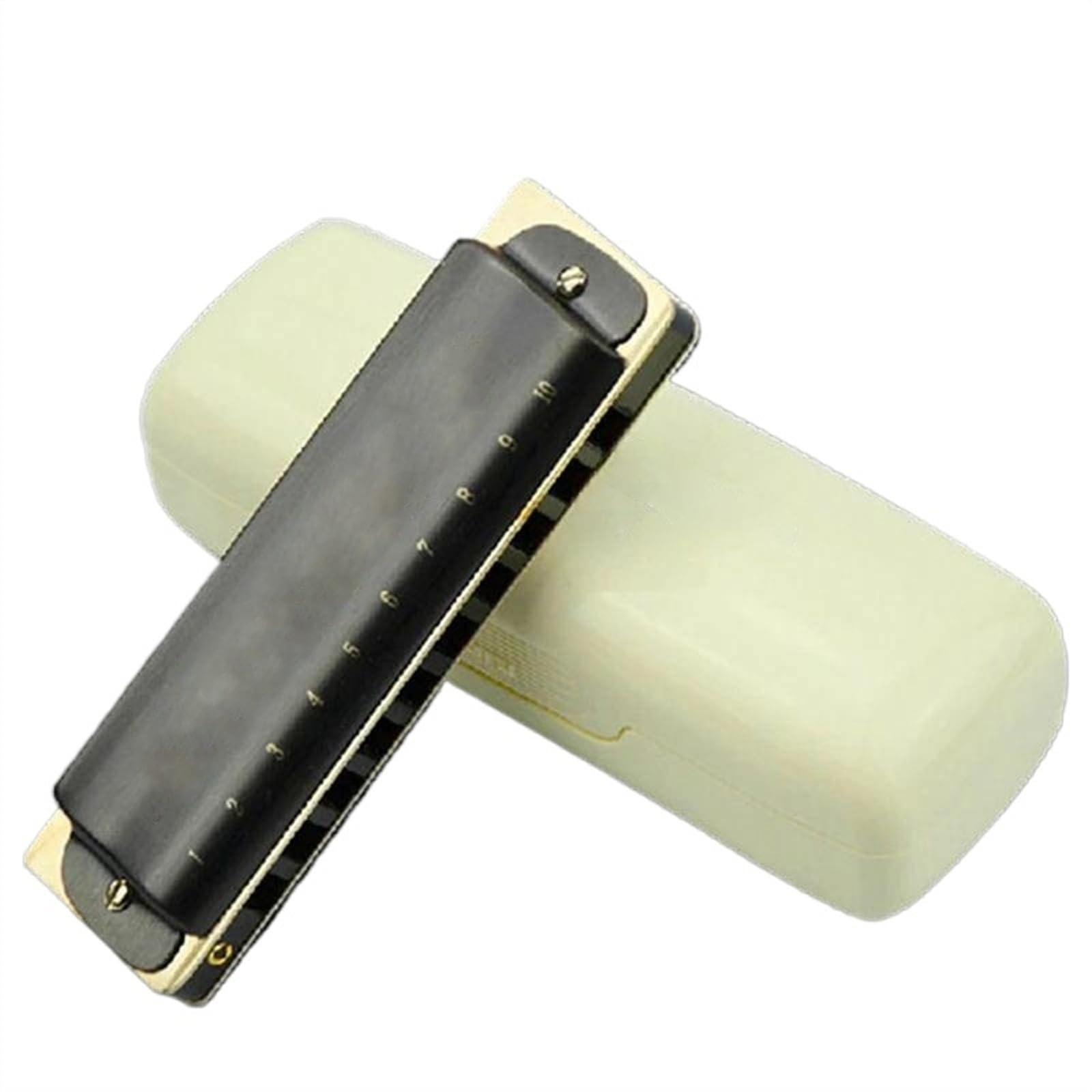 Standardowe Harmonijki Blue Harmonica Mouth Ogan Instrument 10 Otworów C Harmonijka Diatoniczna Harfa Blues Chiny Znana Marka Blue Harmonijka