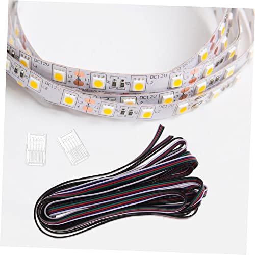 Veemoon 10 Pcs Conector De Faixa De Luz Conector De Tira De Led Conectores De Luz Do Adaptador Led K