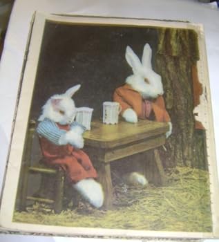 Three Little Bunnies: A Real Live Animal Book (A Rand-McNally Elf Book)