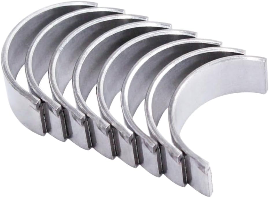 8pcs Motorcycle Engine Parts STD 200 Connecting Rod Bearing Compatible With FZR250RR ZEAL250 FZ250 DELTR BOX250 3LN 1HX 2KR Aftermarket Replacement(STD (27mm)