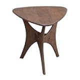 INK+IVY Blaze Accent Tables - Wood Side Table - Pecan, Mid-Century Modern Style End Tables - 1 Piece Small Tables For Living Room