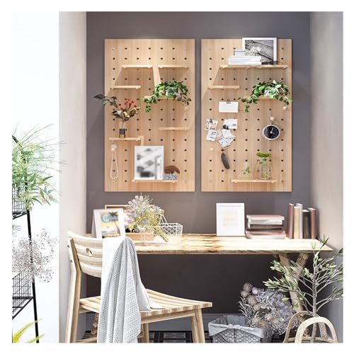 Rangement modulaire et kit combiné pour panneau perforé mural de maison