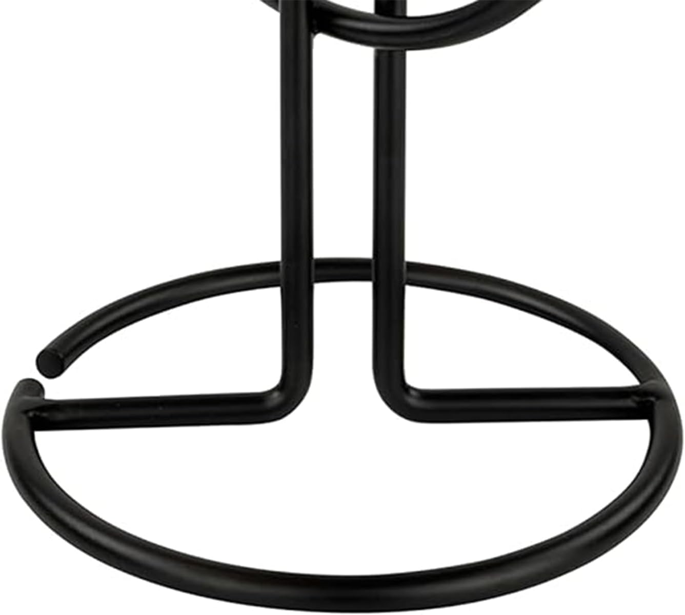 FitWell Mugs Holder, Mug Tree, Coffee Mug Holder, Coffee Mug Tree, Mug Organizer for Cabinet, Mug Holder Stand, Coffee & Tea Cup Storage Rack (Black, 8 Mugs Holder (17.5"H))