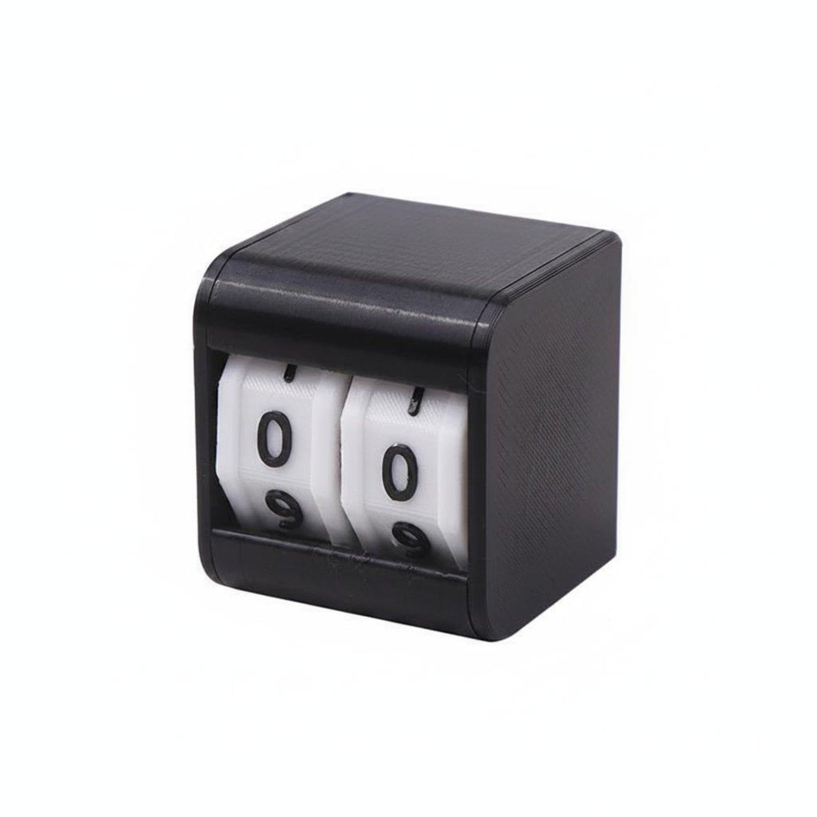 Desktop Number Counter Multi-Use Manual Digit Counter Resettable Counting Tool for Participants, Students, Billiards Table, Board Game Black 2-digit|Business & Industrial| Automation, Mot-image-30