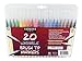 Sargent Art 22-1520 Washable Brush Tip Markers, 20 Count