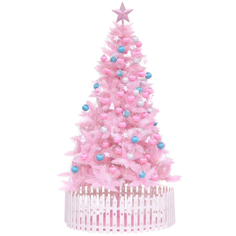 Sjdopulse Black 6.8Ft Pre-Lit Pvc Artificial Christmas Tree,Premium Spruce Hinged Detachable Christmas Tree Easy Assembly For Holiday Decoration Xma,,210Cm(6.8Ft)