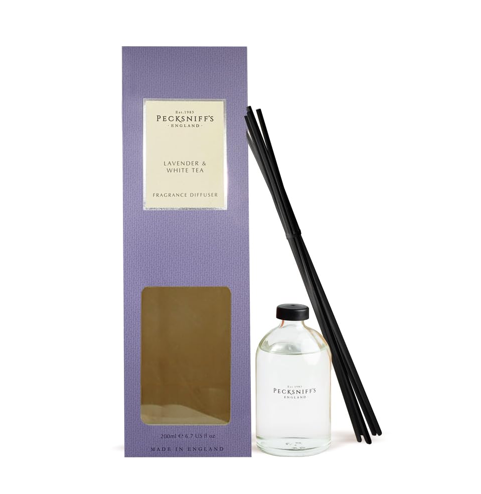 Classic 200ml Reed Diffuser Set Lavender & White Tea