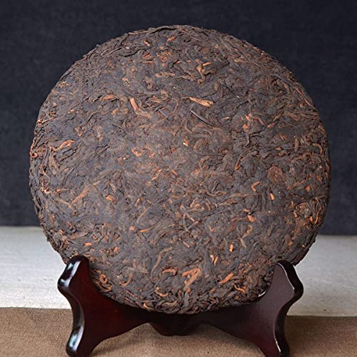 Té chino de Pu'er 357 g ï¼0.787LB) Té maduro de Puer Té negro Tesoros de Té de Pu'er Té de árboles viejos Té Pu erh Cuidado de la salud Té de Pu erh Comida verde - Imagen 3