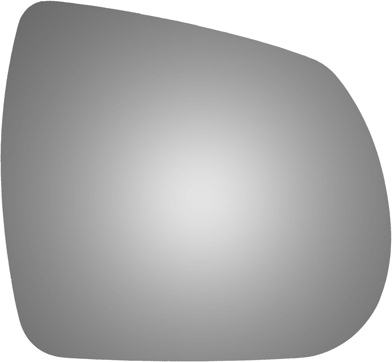 Burco 5716 Passenger Side Replacement Mirror Glass No Rear Mount, Compatible with 2015-2017 INFINITI QX50