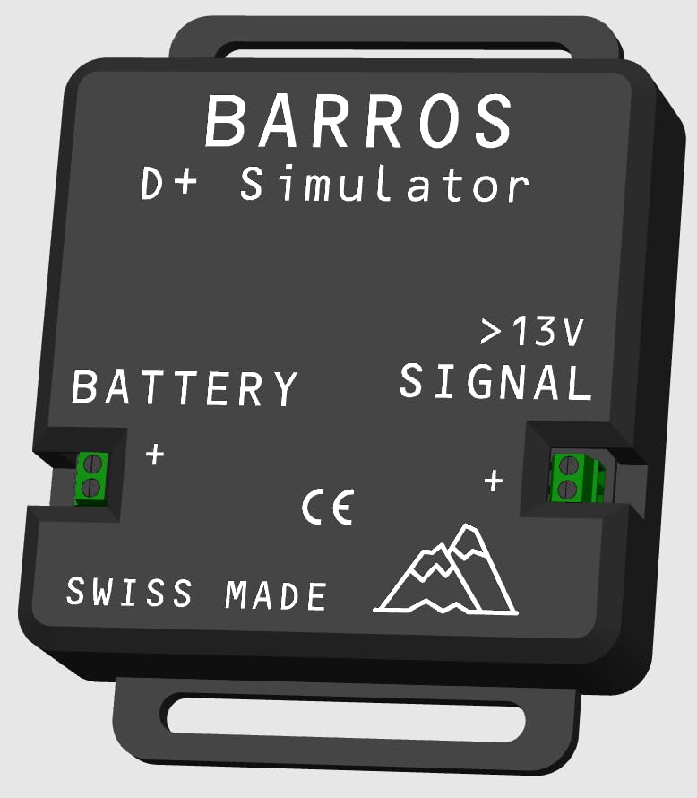 BARROS D+ Simulator Lite trigger relay voltage 13V relais automatique camping car