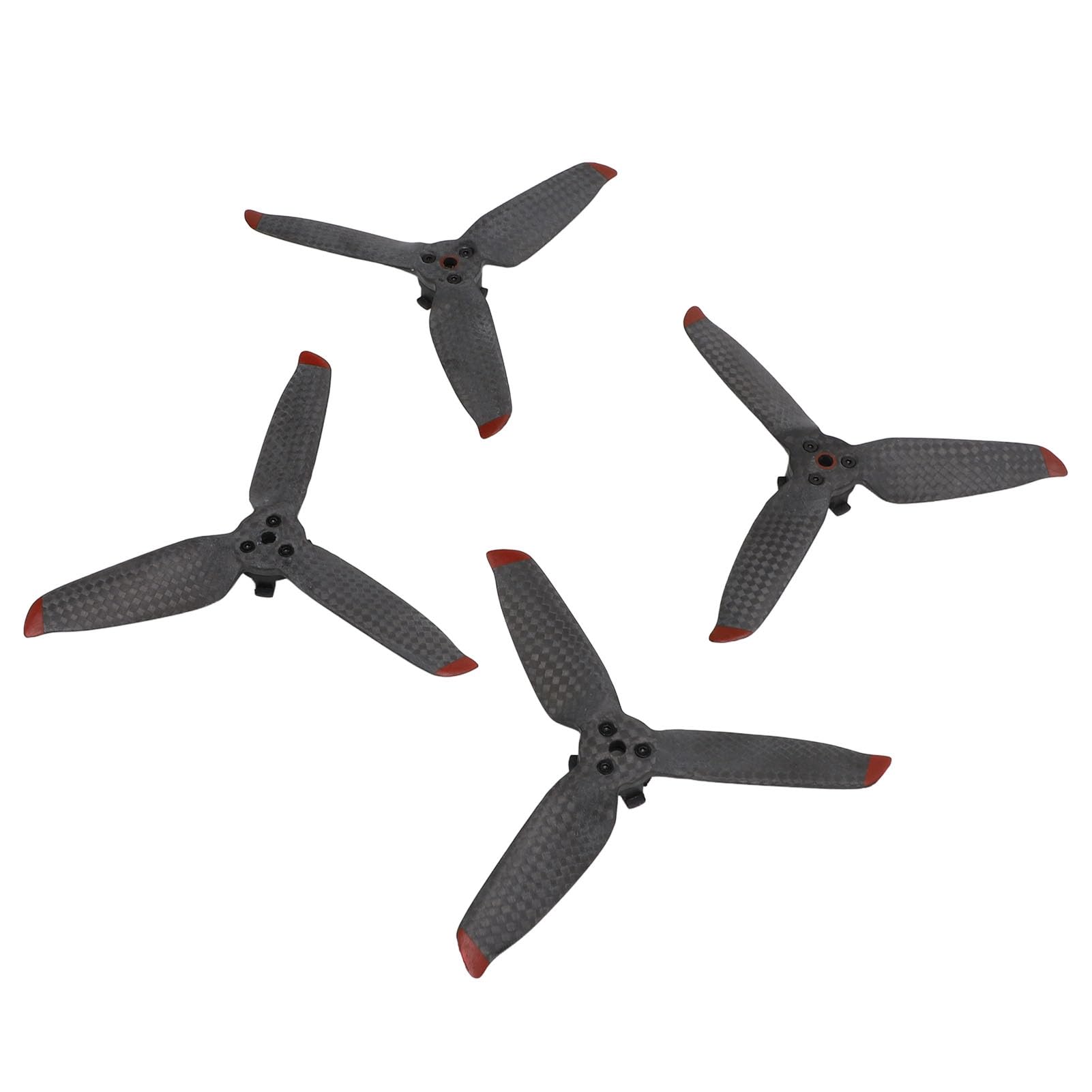 Reemplazo de hélices de 4 Uds para Accesorios de Drones FPV, Accesorios de Cuchillas de bajo Ruido, Fibra de Carbono