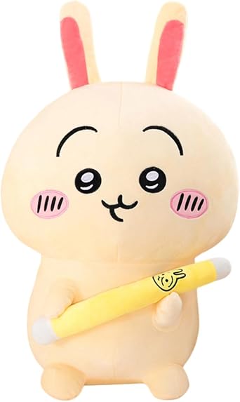 11.8 Inch Chikawa Plush, Usagi Stuffed Figure Throw Pillows for Home Decor for Cartoon Fans Adults, Cute Plush Kawaii Accessories A0611.81in